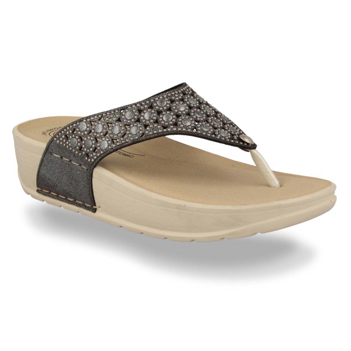 FLY FLOT Synthetic Sandals Collection - Comfort Made In Italy with 4-Point of Wellness.